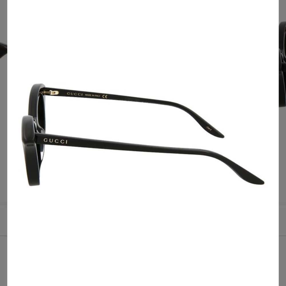 NWT Gucci Ivory & Brown Flared Cat- Eye Sunglasses - Picture 7 of 8